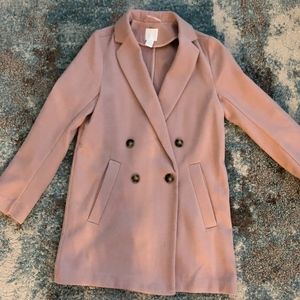 pink blazer coats
